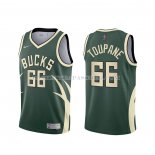 Maillot Milwaukee Bucks Axel Toupane Earned 2020-21 Vert