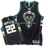 Maillot Milwaukee Bucks Middleton Noir