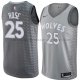 Maillot Minnesota Timberwolves Derrick Rose Ciudad 2018 Gris
