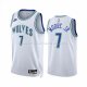 Maillot Minnesota Timberwolves Wendell Moore JR NO 7 Classic 2023-24 Blanc