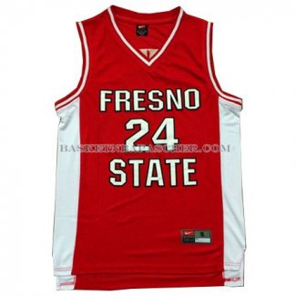 Maillot NCAA California State University Fresno George Rouge