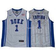 Maillot NCAA Duke Blue Devils Kyrie Irving Blanc