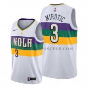 Maillot New Orleans Pelicans Nikola Mirotic Ville Edition Blanc
