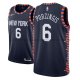 Maillot New York Knicks Kristaps Porzingis Ciudad 2018-19 Bleu