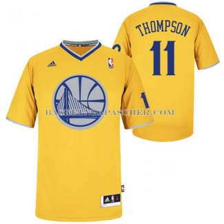 Maillot Noel Golden State Warriors Thompson 2013 Jaune