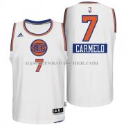 Maillot Noel New York Knicks Anthony 2014 Blanc