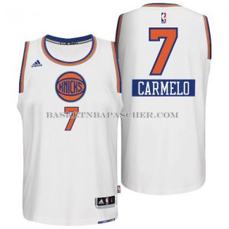 Maillot Noel New York Knicks Anthony 2014 Blanc