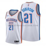 Maillot Oklahoma City Thunder Andre Roberson Association Blanc Maillot Oklahoma City Thunder Andre Roberson Association Blanc