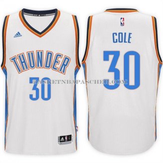 Maillot Oklahoma City Thunder Cole Blanc