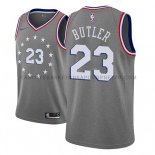 Maillot Philadelphia 76ers Jimmy Butler Ciudad 2018-19 Gris