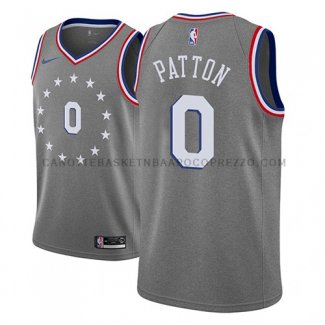 Maillot Philadelphia 76ers Justin Patton Ciudad 2018-19 Gris