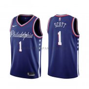 Maillot Philadelphia 76ers Mike Scott Ville 2019-20 Bleu