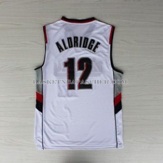Maillot Portland Trail Blazers Aldridge Blanc