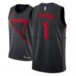 Maillot Portland Trail Blazers Evan Turner Ciudad 2018-19 Noir Maillot Portland Trail Blazers Evan Turner Ciudad 2018-19 Noir