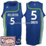 Maillot Retro Atlanta Hawks Smith Bleu Maillot Retro Atlanta Hawks Smith Bleu