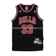 Maillot Retro Chicago Bulls Pippen Noir