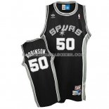Maillot Retro San Antonio Spurs Robinson Noir