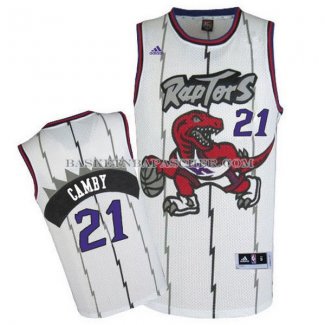Maillot Retro Toronto Raptors Camby Blanc