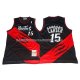 Maillot Retro Toronto Raptors Carter Noir Rouge