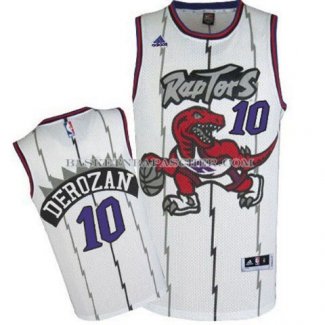 Maillot Retro Toronto Raptors Derozan Blanc