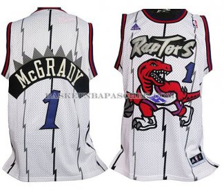 Maillot Retro Toronto Raptors McGrady Blanc