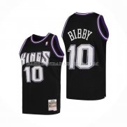 Maillot Sacramento Kings Mike Bibby Mitchell & Ness 2001-02 Noir