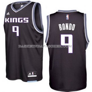 Maillot Sacramento Kings Rondo 2016-17 Noir