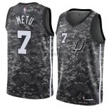 Maillot San Antonio Spurs Chimezie Metu Ciudad 2018 Gris