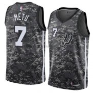 Maillot San Antonio Spurs Chimezie Metu Ciudad 2018 Gris