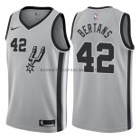 Maillot San Antonio Spurs Davis Bertans Statehombret 2017-18 Pla