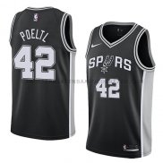 Maillot San Antonio Spurs Jakob Poeltl Icon 2018 Noir