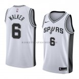 Maillot San Antonio Spurs Lonnie Walker Association 2018 Blanc