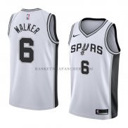 Maillot San Antonio Spurs Lonnie Walker Association 2018 Blanc
