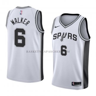 Maillot San Antonio Spurs Lonnie Walker Association 2018 Blanc
