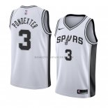 Maillot San Antonio Spurs Quincy Pondexter Association 2018 Blan