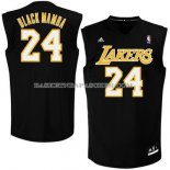 Maillot Surnom Los Angeles Lakers Black Mamba Noir