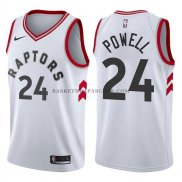 Maillot Toronto Raptors Norman Powell Association 2017-18 Blanc