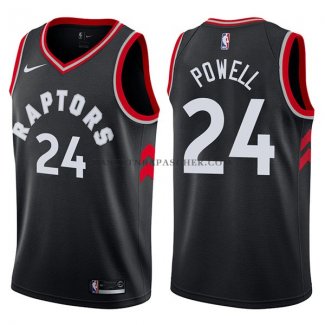 Maillot Toronto Raptors Norman Powell Statehombret 2017-18 Noir