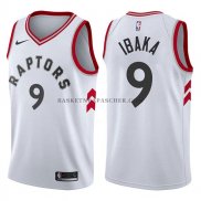 Maillot Toronto Raptors Serge Ibaka Association 2017-18 Blanc