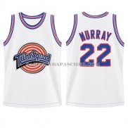 Maillot Tune Squad Murray Blanc