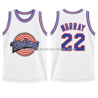 Maillot Tune Squad Murray Blanc