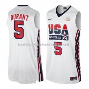 Maillot USA 1992 Durant Blanc