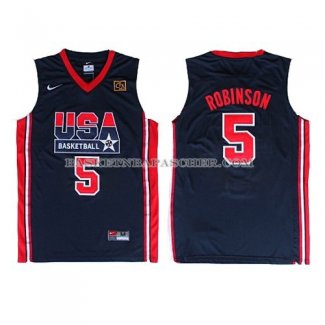 Maillot USA 1992 Robinson Noir