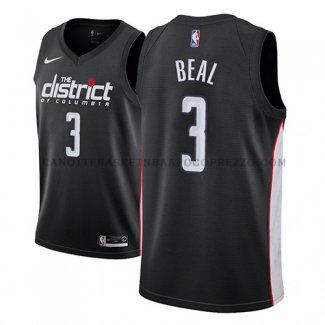 Maillot Washington Wizards Bradley Beal Ciudad 2018-19 Noir