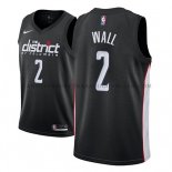 Maillot Washington Wizards John Wall Ciudad 2018-19 Noir Maillot Washington Wizards John Wall Ciudad 2018-19 Noir