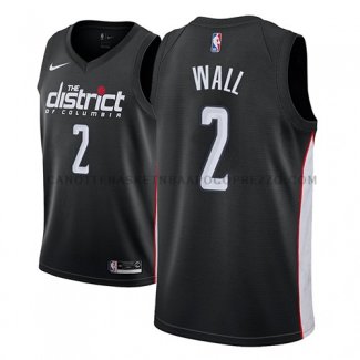 Maillot Washington Wizards John Wall Ciudad 2018-19 Noir