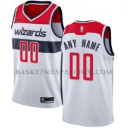 Maillot Washington Wizards Personnalise 2017-18 Blanc