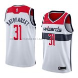 Maillot Washington Wizards Tomas Satoransky Association 2018 Bla Maillot Washington Wizards Tomas Satoransky Association 2018 Bla