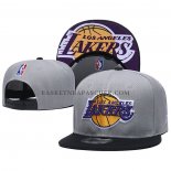 Casquette Los Angeles Lakers 9FIFTY Snapback Gris
