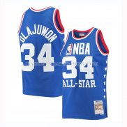 Maillot All Star 1985 Hakeem Olajuwon Bleu